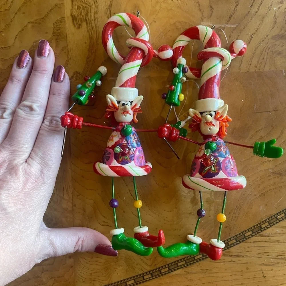 Candy Cane People Ornaments!